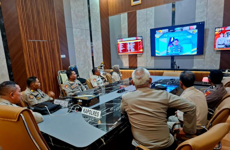 Bagren Polres Gowa Ikuti Tasyakuran Hari Jadi ke-73 Fungsi Perencanaan Umum dan Anggaran Polri Secara Virtual