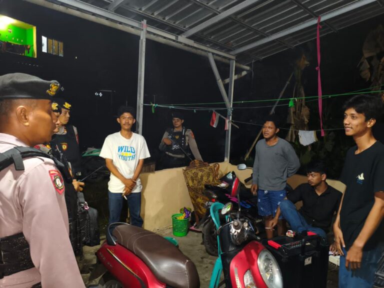 Kapolres Maros Turun Langsung Patroli Malam, Perbatasan Makassar Jadi Sorotan