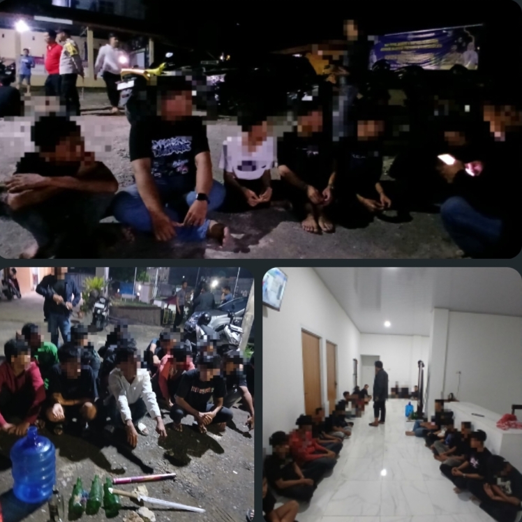 28 Geng Motor di Maros Ancam Polisi Pakai Busur Panah, Langsung Dibekuk