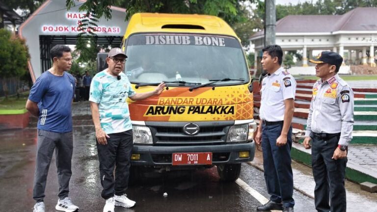 Wabup Bone Luncurkan Bus Bandara, Mobilitas Penumpang Makin Cepat