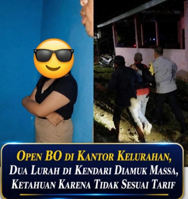Dua Lurah Diamuk Massa, Ketahuan Akibat Open BO 