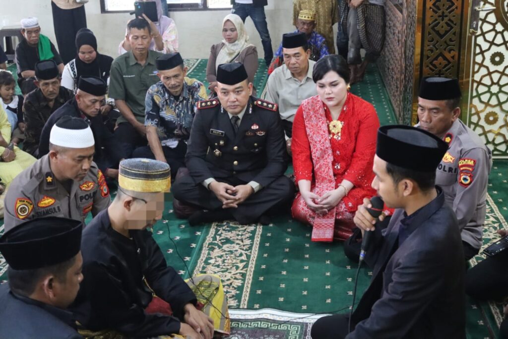 Tahanan Narkoba Nikah di Polres Bulukumba Saat HUT Bhayangkara