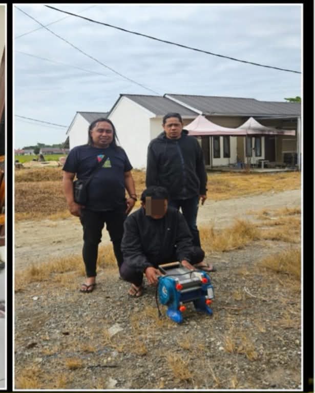 Resmob Polres Bone Bekuk Pencuri Mesin Penggiling