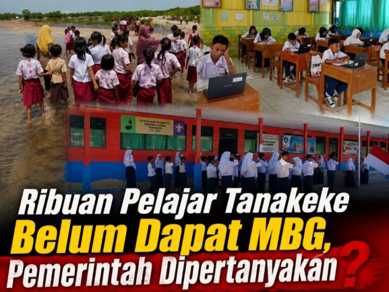 Ribuan Pelajar Tanakeke Belum Dapat MBG, Pemerintah Dipertanyakan