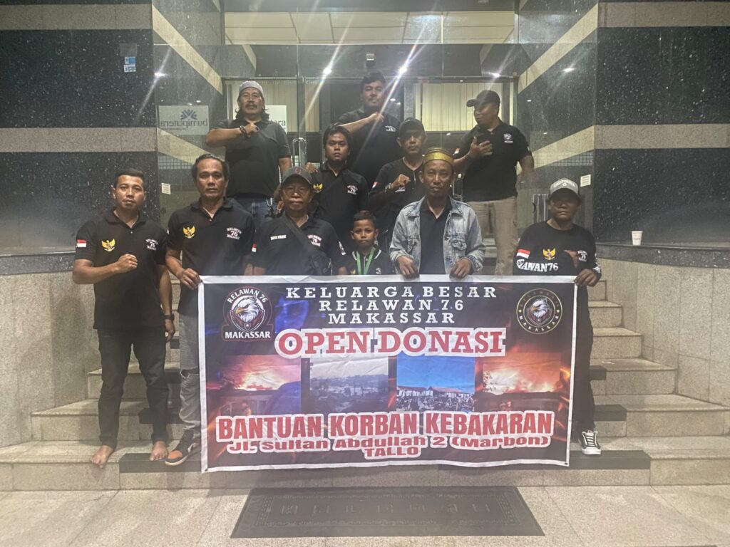 Relawan 76 Buka Donasi, Korban Kebakaran Tallo Butuh Bantuan
