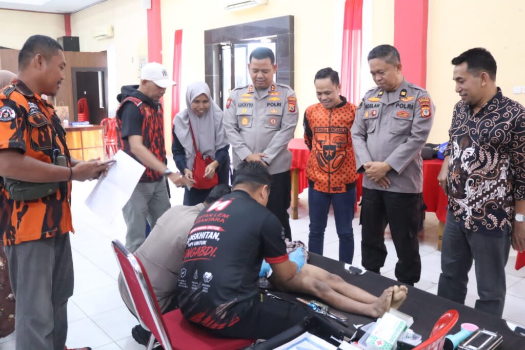 AKBP Stephanus Luckyto Buka Sunatan Massal, Polres Bulukumba Kolaborasi dengan Pemuda Pancasila