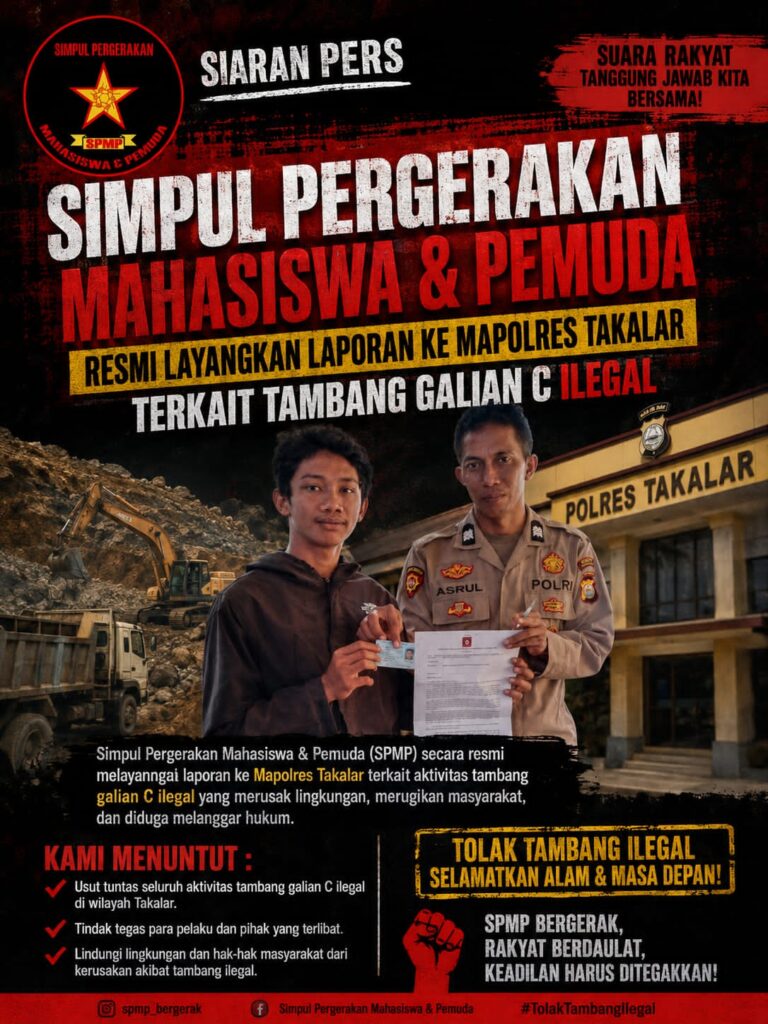 SPMP Seret Dugaan Tambang Galian C Ilegal ke Polres Takalar