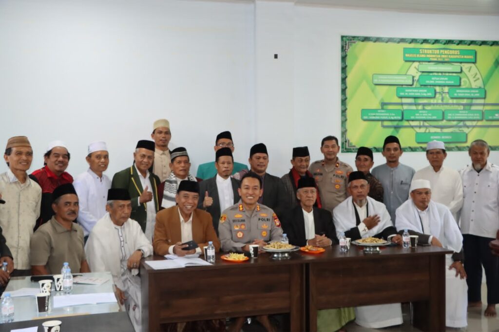 Kapolres Maros Gandeng MUI Jaga Kamtibmas